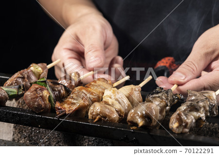 烤炭火鳥的工匠 70122291