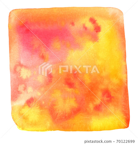 Abstract vector watercolor background texture in autumn colors 70122699