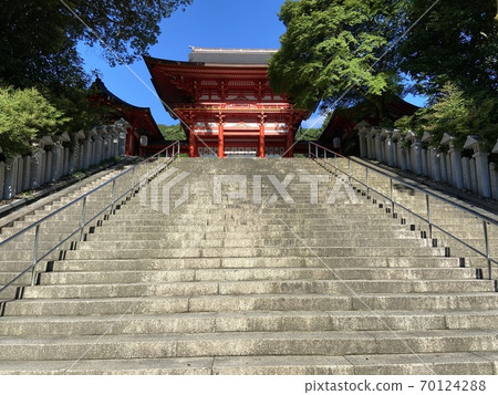 Omi Jingu Temple gate Omi Jingu Temple gate 70124288