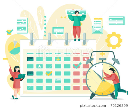 Timemanagement Calendar Schedule People Organizing Timemanagement Calendar Schedule People Organizing 70126299