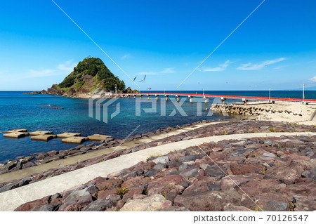 [山形縣鶴岡市Yura海灘] Yura海灘是被選為日本100佳海灘和100佳海灘之一的美麗海灘。 70126547