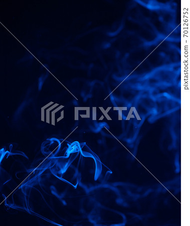 煙 藍色 背景 萬聖節 smoke background Halloween 煙 けむり バック 70126752