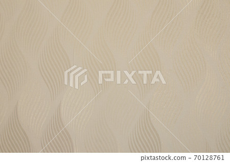Beige, wavy texture of paper wallpaper. Beige, wavy texture of paper wallpaper. 70128761