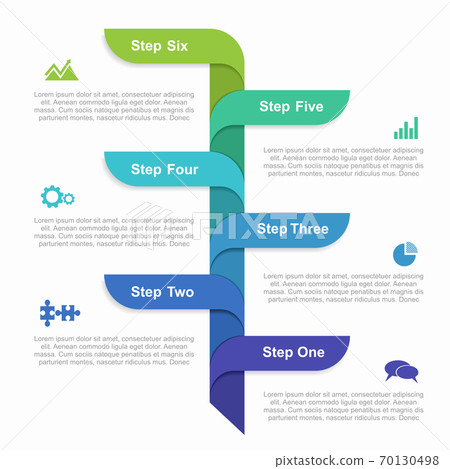 Infographic design template with place for your data. Vector illustration. Infographic design template with place for your data. Vector illustration. 70130498