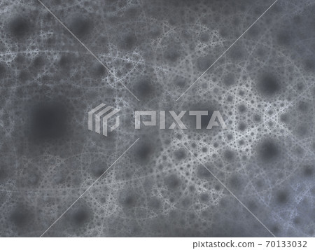 Background material: Fractal pattern composed of circles 70133032