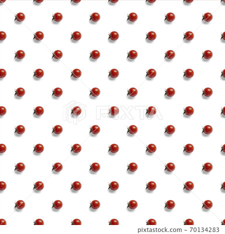 Repetitive pattern. Tomato wallpaper. Seamless background 70134283