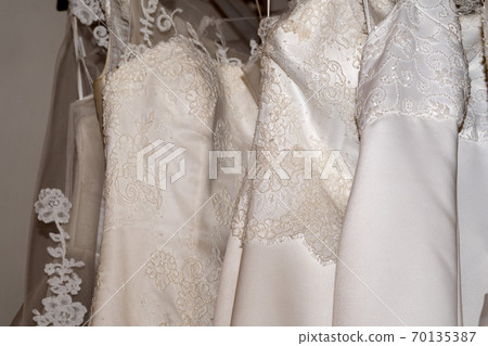 wedding woman dress fabric detail wedding woman dress fabric detail 70135387