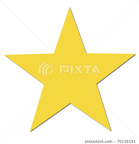 SNS star icon that can be used for marketing 70136191