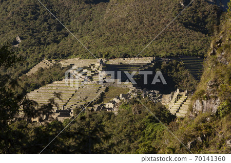 View of Machu Picchu, from Huayna Picchu, Peru 70141360