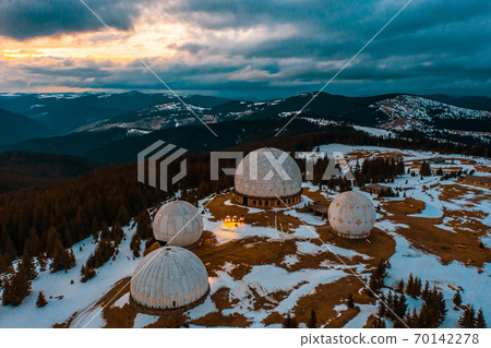 "Pamir" - abandoned secret Army radar station. In the Carpathians, on the border with Romania 70142278