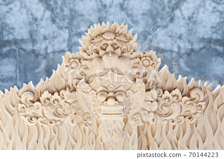 Traditional Balinese Barong background Traditional Balinese Barong background 70144223