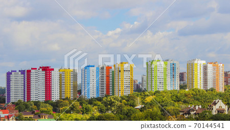Colorful houses 70144541