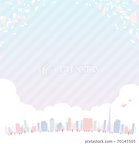 矢量 城市風光 城市景觀 70145505