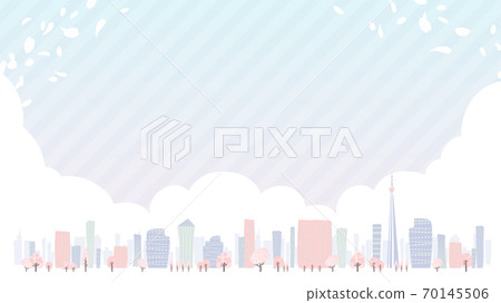 矢量 城市風光 城市景觀 70145506