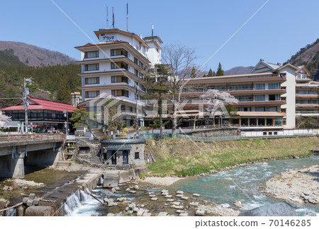 Spring of four thousand hot spring 70146285