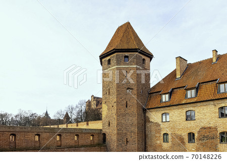 Castle of the Teutonic Order in Malbork, Pomerania, Poland 70148226