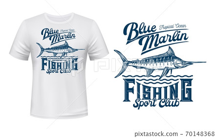 Marlin Sport Fishing T-Shirts & T-Shirt Designs