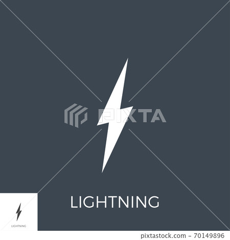 Lightning Vector Icon 70149896