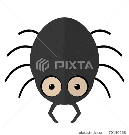 Scary spider icon 70150668