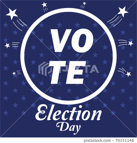 Election day poster - Stock Illustration [70151148] - PIXTA