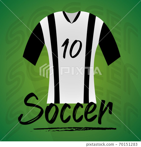 Soccer unifom illustration Soccer unifom illustration 70151283
