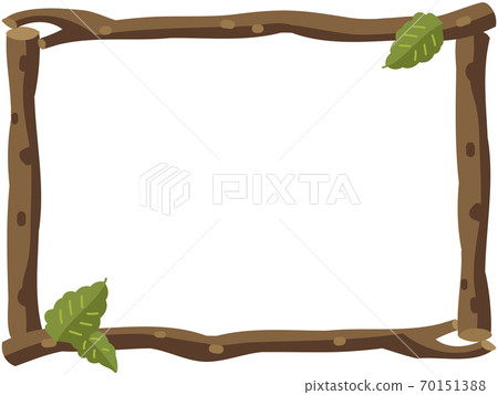 Tree branch frame - Stock Illustration [70151388] - PIXTA