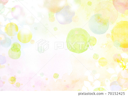 水彩紋理彩虹顏色肥皂泡 水彩紋理彩虹顏色肥皂泡 70152425