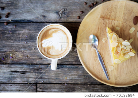 Coffee cup on wooden. Coffee cup on wooden. 70152694
