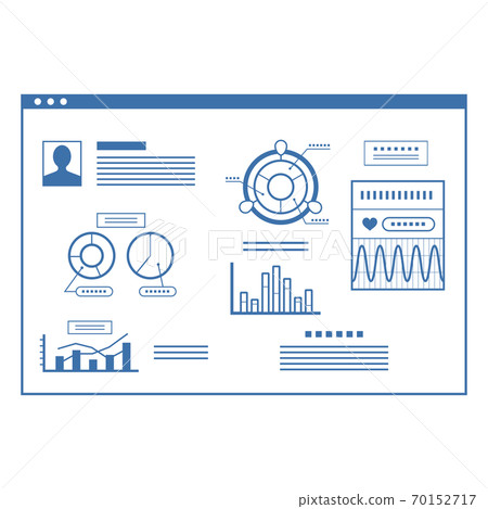 電子海圖的圖像插圖 70152717