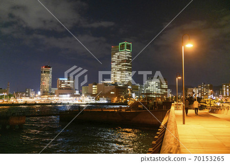 Night view of Sunport Takamatsu 70153265
