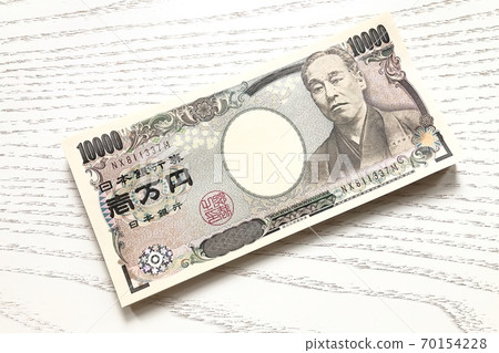 Gold Money 10,000 Yen Bill 10,000 Yen Bill Pin Bill Bundle Side Business Saving Benefit 7 70154228