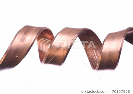 Copper isolated on white background Copper isolated on white background 70157998