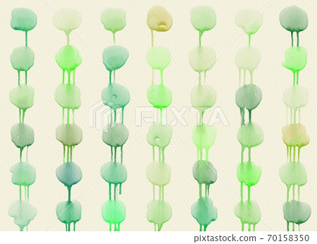 Abstract watercolor green on a paper texture background Abstract watercolor green on a paper texture background 70158350