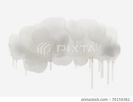 Abstract watercolor on a white background brownish 70158362