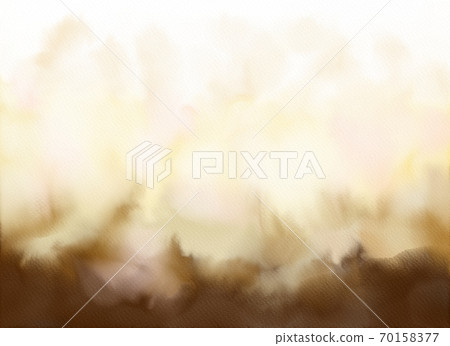 水彩畫與抽象漸變背景棕色 水彩畫與抽象漸變背景棕色 70158377