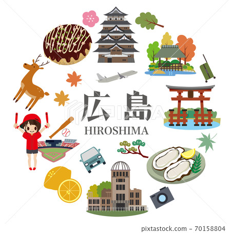 Hiroshima sightseeing trip 70158804
