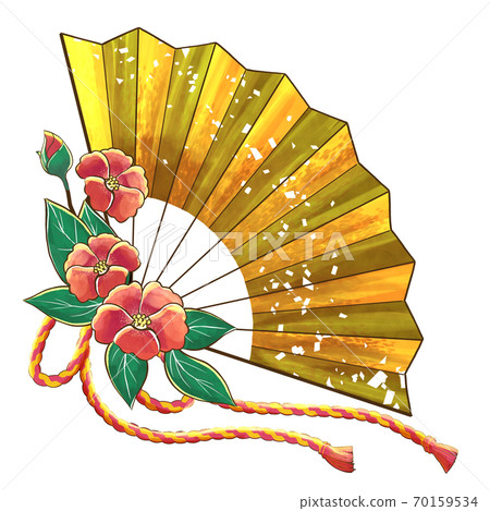 Illustration of a gorgeous fan 70159534