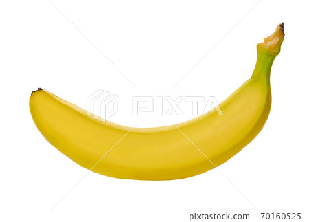 banana on a white isolated background 70160525