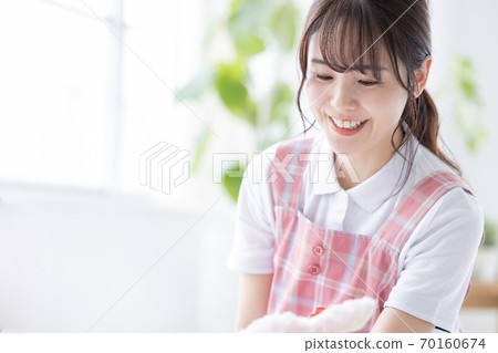 Nursery teacher portrait 70160674