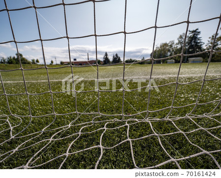 The football playground is waiting for players. The football playground is waiting for players. 70161424