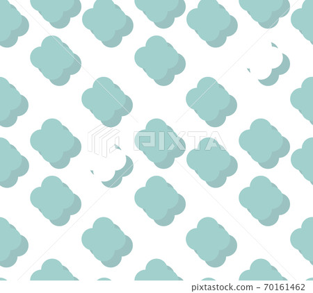 Vector white seamless background with 3d square elements Vector white seamless background with 3d square elements 70161462