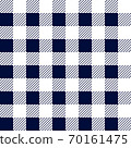 Gingham seamless plaid pattern 70161475