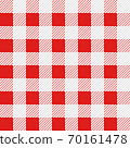 Gingham seamless plaid pattern 70161478