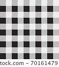 Gingham seamless plaid pattern 70161479