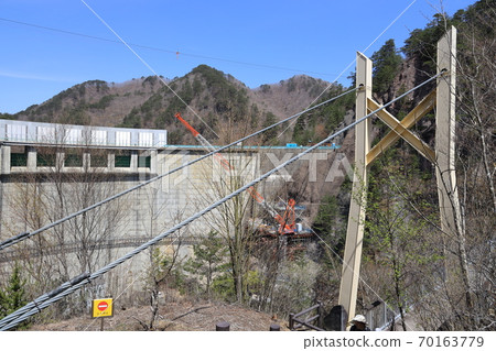 Scenery of Kawamata Dam in Nikko City, Tochigi Prefecture Scenery of Kawamata Dam in Nikko City, Tochigi Prefecture 70163779