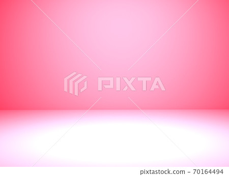Pink room in the 3d. Pink background, 3d render Pink room in the 3d. Pink background, 3d render 70164494