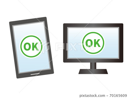 Smartphone and PC OK permission 70165609
