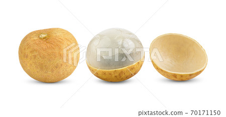longan isolated on white background longan isolated on white background 70171150