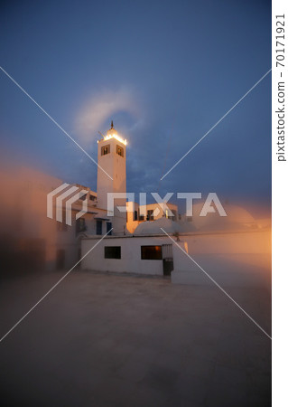 TUNISIA SIDI BOU SAID OLD TOWN MOSQUE 70171921