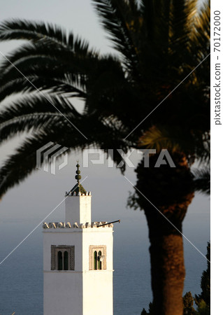 TUNISIA SIDI BOU SAID OLD TOWN MOSQUE 70172000